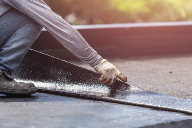 Professional Waterproofing technician working in Claypool, IN
